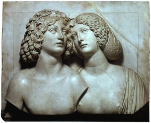 Tulio Lombardo, Bacchus and Ariadne, 1500-10c, Kunsthistorisches museum, Wien, Austria