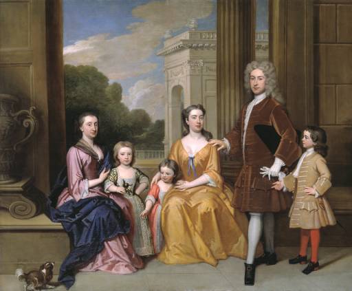 J.Kneller,Harvey family,1721,Tate