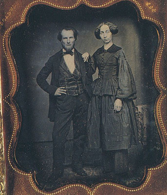 Woman in bloomers, 1851c