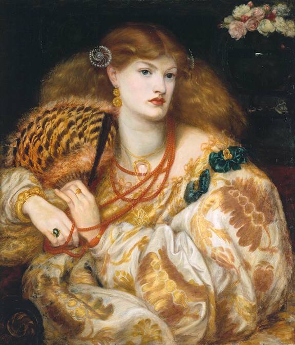 Monna Vanna 1866 by Dante Gabriel Rossetti 1828-1882
