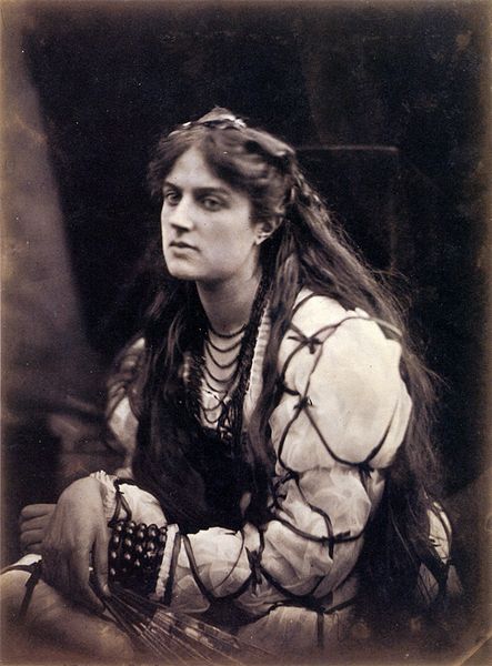 J.M.Cameron,foto Marie Spartali as Hypatia,1867