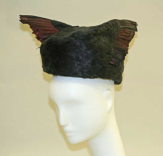 feather hat, 1915, Met NY