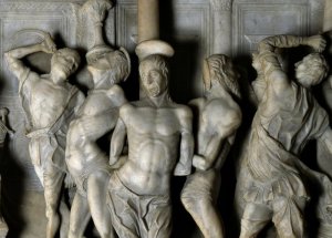 Amadeo Giovanni Antonio, formelle per l'arca dei martiri persiani, 1480-2c, duomo  Cremona ,part 2